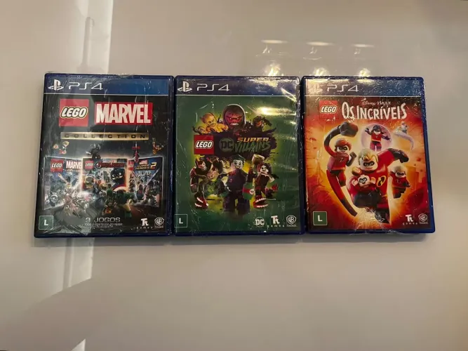 3 Jogos LEGO clássicos para PS4