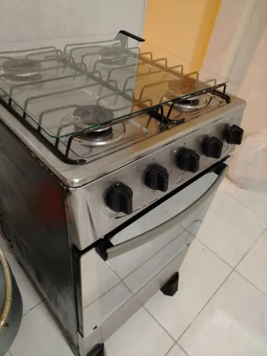 Fogão inox espelhado entrego hoje com uma taxa 