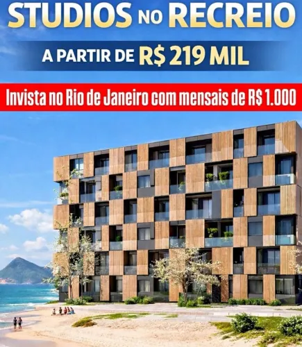 STUDIOS NO RECREIO DOS BANDEIRANTES
