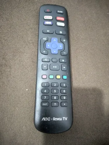 Controle AOC ROKU TV original funcionando perfeitamente 