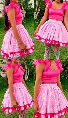 Conjunto de Festa Junina 