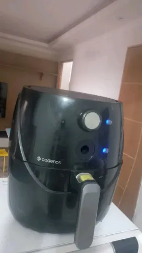 Air fryer funcionando