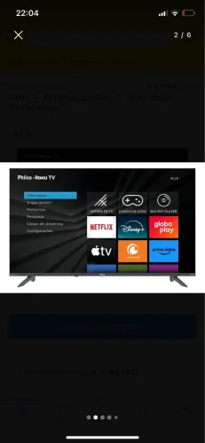 Smart TV 43 Polegadas Philco Led