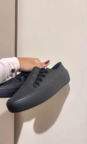 Tênis Melissa Preto Original Feminino Nº 37