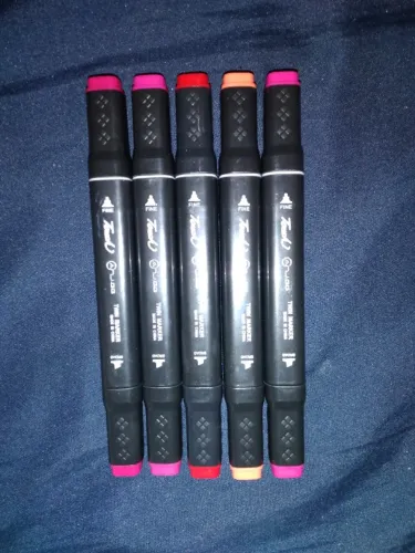 Canetas Marcadores TOUCH 5 Cores