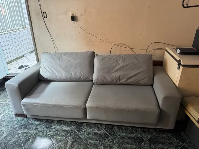 Sofá 2 lugares retrátil 