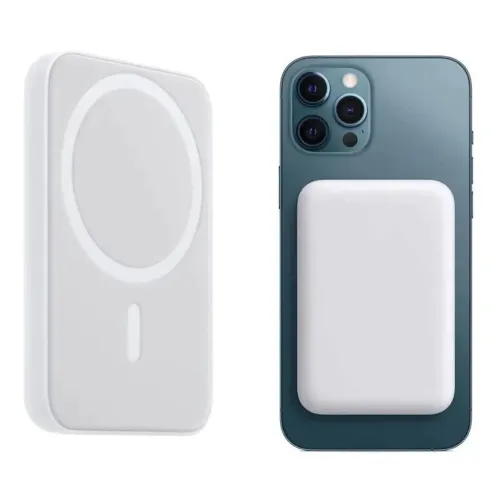 Carregador Portátil 5000Mah - Indução Sem fio Bateria Carga