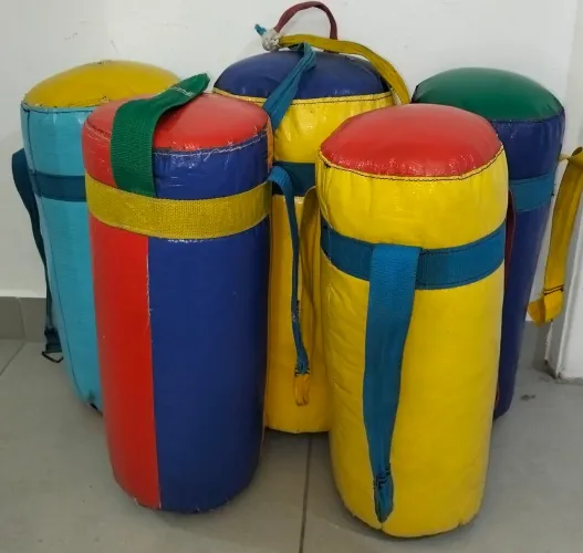 Lote 5 Obstáculos Socão Pêndulo Para Brinquedão Kidplay - Ótimo Estado