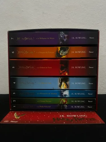 Box de livros do Harry Potter