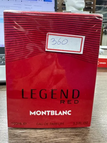 Perfume original legend red Montblanc 100ml lacrado na embalagem na oferta só 299,99