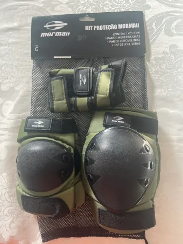 Kit proteção skate Mormaii tamanho G