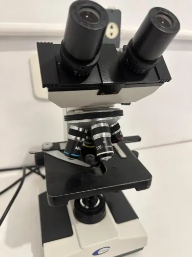 Microscópio Binocular Óptico Coleman Profissional 1000x