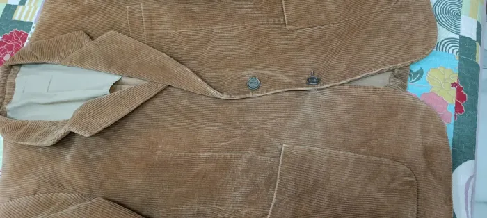 Blazer em veludo cotelê YvesSaintLaurente M