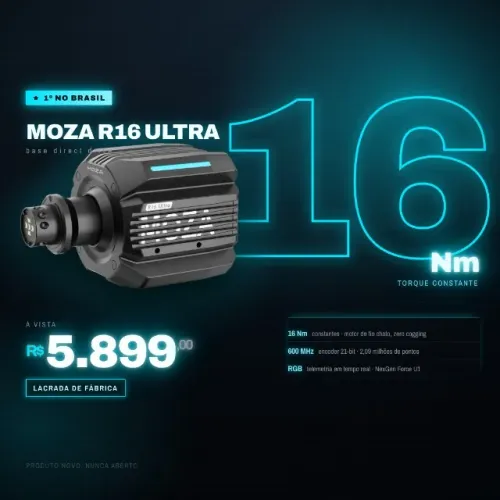 MOZA R16 ULTRA - LACRADO