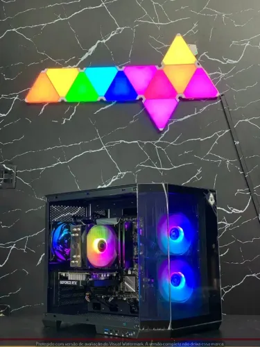 PC GAMER CORE I7 10700K/ Z590 GIGABYTE / 16GB RAM DDR4/ RTX 4060 8GB 12X SEM JUROS