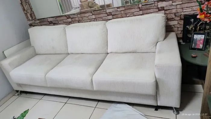 Sofá luxo 3 lugares