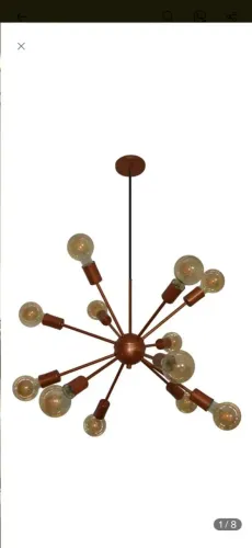Lustre 12 lampadas
