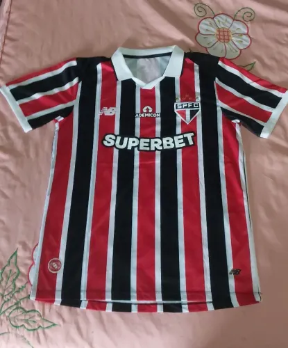 Camisa São Paulo FC Listrada New Balance 2025/26 - Tam. G