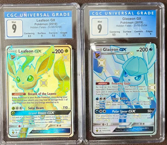 Glaceon e Leafeon CCG 9