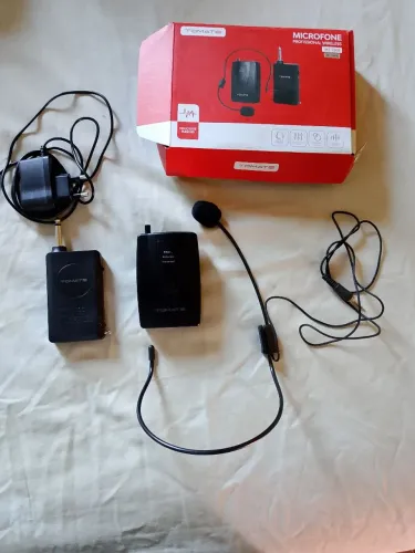 Microfone profissional wireless