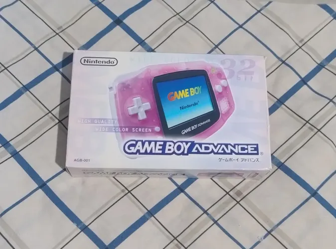 Nintendo Game Boy Advance com Caixa e Manual