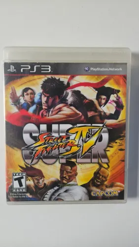 Super Street figther IV Ps3 original usado Playstation 3
