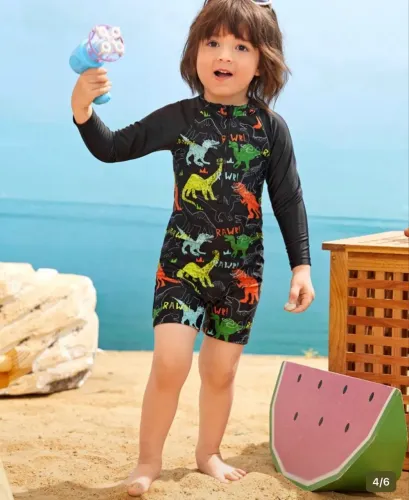 Macaquinho de banho infantil 2 anos