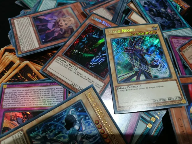 Lote 60 Cartas Yu-Gi-Oh! por R$ 23,90 ? Comuns, Raras, Ultra e Secret