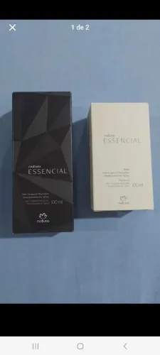 Kit Natura Essencial desodorante spray + refil 100ml