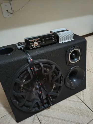 Som bluetooth USB mp3 novo