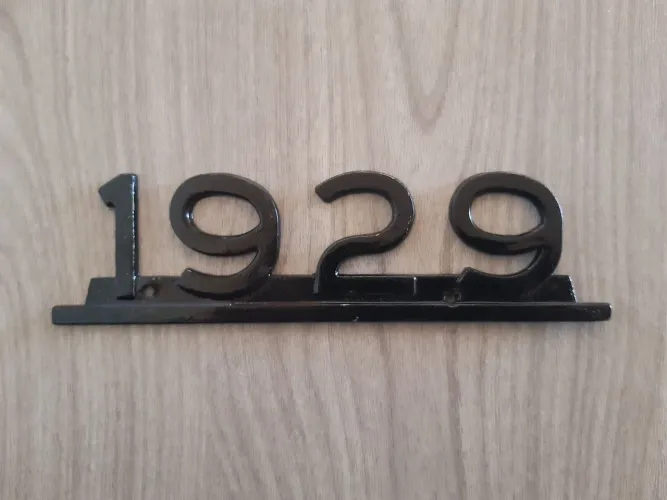 Emblema Metal Mercedes Benz 1929
