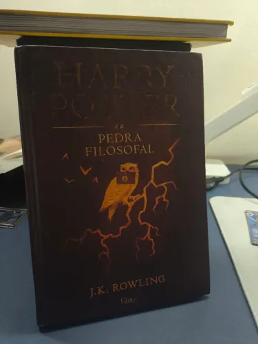 LIVRO HARRY POTTER E A PEDRA FILOSOFAL EDITORA ROCCO USADO