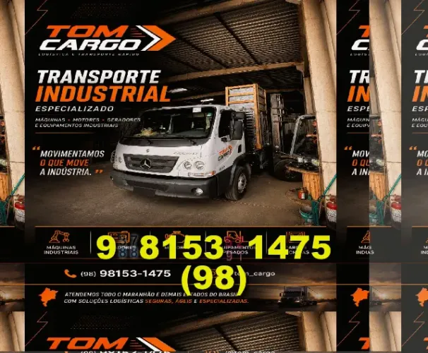 Frete rápido e seguro! Faça seu transporte de cargas agora mesmo!