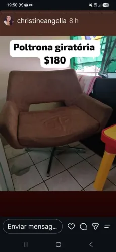 Poltrona giratória