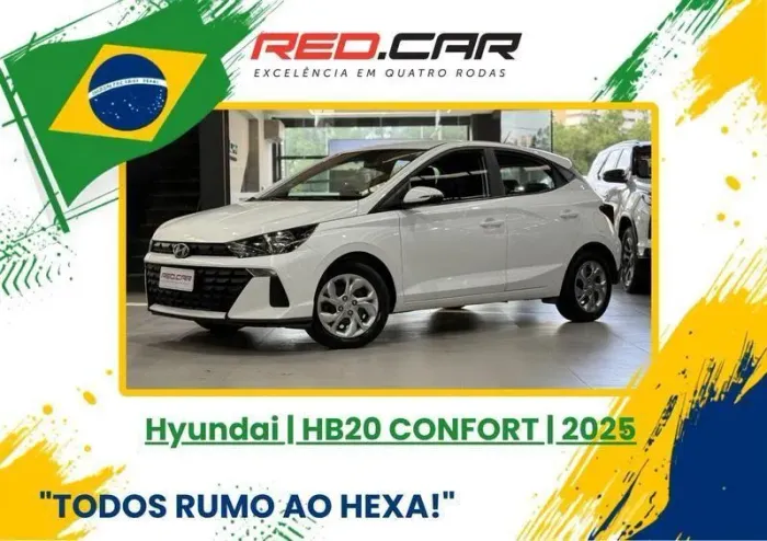 Hyundai HB20 Comfort Plus 1.0 Flex 12V Mec. 2025
