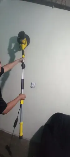 Lixadeira para parede e teto 850w nova 110v