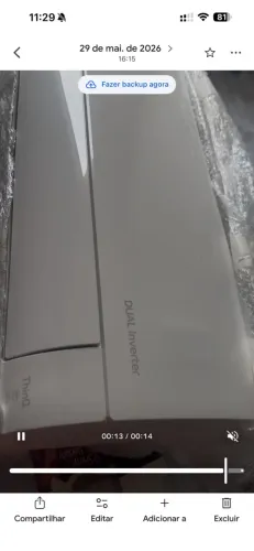 Ar condicionado 12000 btus lg dual inverter 127 volts