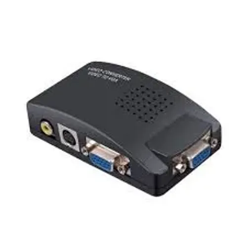Conversor VGA-RCA-SVideo x VGA