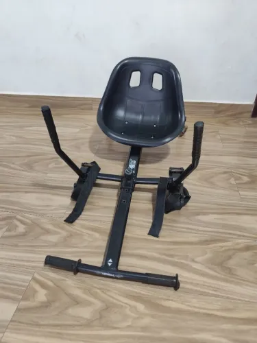 Hover cart com suspensão rodas com leds regulagem de comprimento