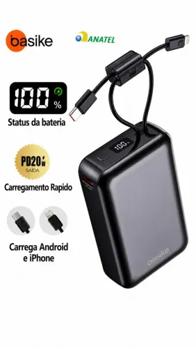Carregador portátil-Power BANK 20000mah
