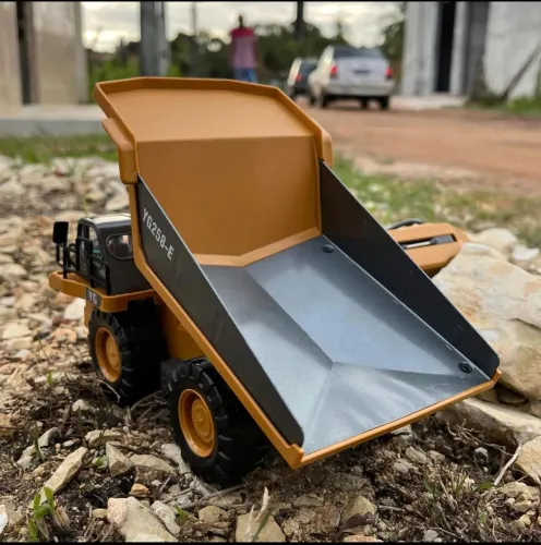 Caçamba RC Controle Remoto 9CH - Caminhão de Construção