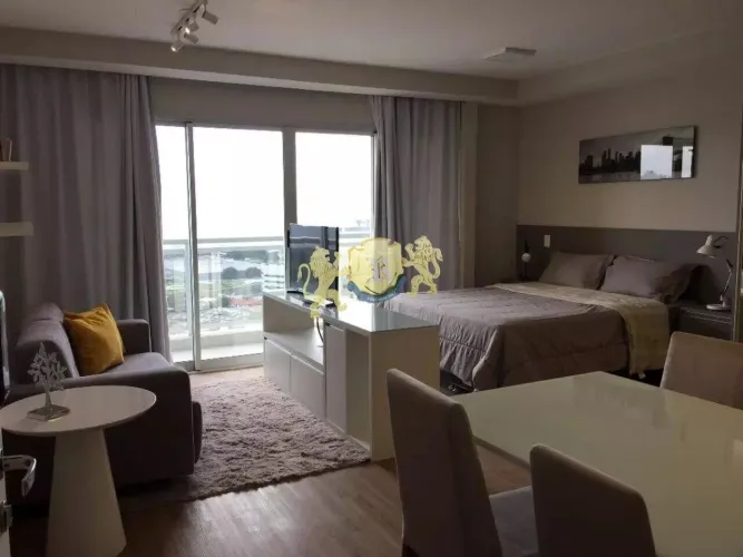 Flat com 1 Quarto para alugar, 40m² - Chácara Santo Antônio