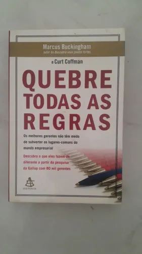 Quebre Todas as Regras Edição Português por Marcus Buckinghan (Autor)