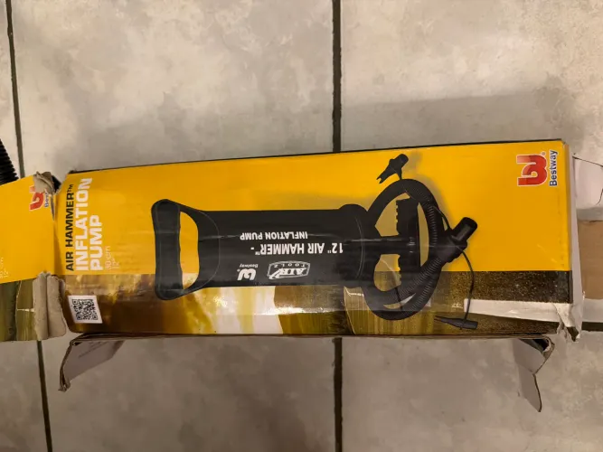 Bomba Manual para colchão de ar