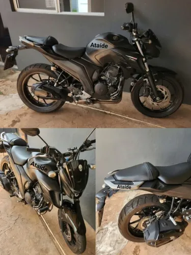 YAMAHA FAZER 250 ABS (2021/2022) - PRETA FOSCA ?