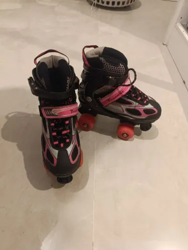 Patins Traxart roller rosa