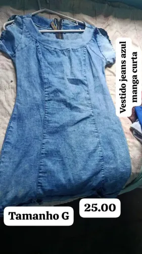 Vestido jeans azul