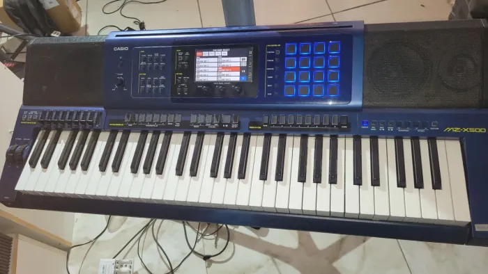 Teclado Mzx-500 casio todo programado pronto pra sua festa