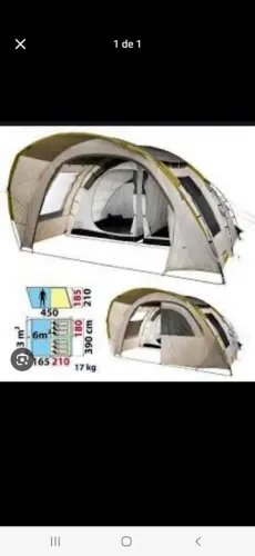 Barraca de camping Quechua 