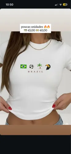 BLUSA BRASIL